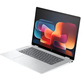 HP ENVY x360 16-ac0377ng OLED, Convertible, mit 16 Zoll Display Touchscreen, Intel® CoreTM Ultra 7 155U Prozessor, GB RAM, 1 TB SSD, Onboard Graphics, Gletschersilber, Windows 11 Home (64 Bit)