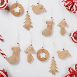 Marrakesch Orient & Mediterran Interior Weihnachtsanhänger 10 Stück braun