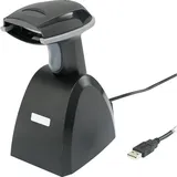 Renkforce LS6300BU USB-Kit Barcode-Scanner Bluetooth® 1D Laser Schwarz Hand-Scanner Bluetooth®, USB