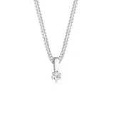 Elli DIAMONDS Elli Halskette Damen Kreis Diamant Geschenkidee 925 Sterling Silber