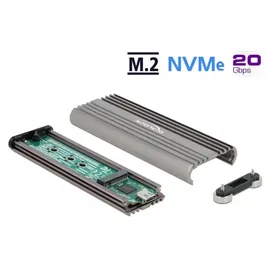 DeLock M.2 NVMe SSD-Gehäuse 1 x M.2 USB 3,1 (42001)