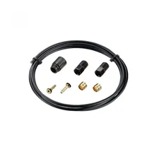 Tektro Bremsleitung ohne Banjo 2000 mm Schwarz