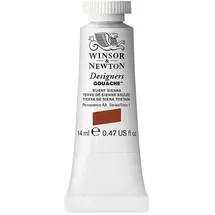 WINSOR & NEWTON Designers Gouache 14 ml Siena Gebrannt
