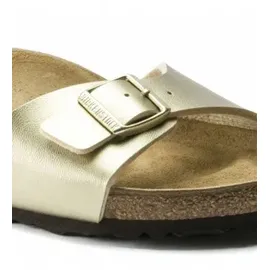 Birkenstock Madrid Birko-Flor schmal gold 42