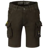 Alpha Industries Crew Patch Shorts - Blau,Gelb,Weiß,Grau - 31/31,31