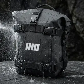 SCHNORR Sturzbügeltasche fürs Motorrad 6 L mit Rollverschluss SCHNORR CBB-6