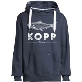 salzhaut Hoodie HEFF Blau M