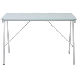Schreibtisch Glas Arbeitstisch Bürotisch Computer Laptop Büro Tisch Büromöbel