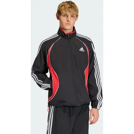 adidas Teamgeist Adicolor Originals jacke - Black / Better Scarlet - XL