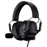 SENZER Gaming Headset PC,Faltbare Gaming Headset ps4 3.5mm Jack Memory Foam Ohrpolster Gaming Headset für PC Xbox Switch PS4 PS5