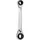 KS Tools 4 in 1 GEARplus umschaltbar Doppel-Ratschenringschlüssel 21x22x24x27 mm