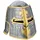 Relaxdays Ritter Helm Unisex Einheitsgröße