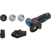 Bosch GWS 12V-76 Professional inkl. 2 x 3,0 Ah + L-Boxx 06019F200B