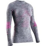 X-Bionic Energy Accumulator 4.0 Langarm-baselayer Grau/Pink S