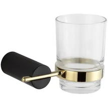 Mexen Zahnputzbecher Schwarz/Gold