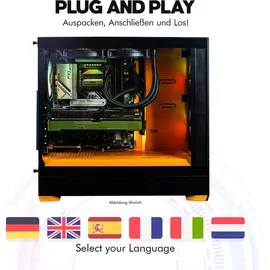 dcl24.de Streaming PC Intel Ultra 7-265KF 32 GB RAM 1 TB SSD RTX 5070 Ti Windows 11