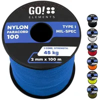 GO!elements Paracord 100 Typ I Survival Schnur, ø reißfest