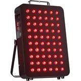 BestQool Red Light Panel Device, 60 LEDs Dual-Chip Rotlichtlampe, 660nm & 850nm Rotlicht Panel und Infrarotlampe, leistungsstarkes Rotlichtgerät für zu Hause, ideal für Körper und Gesicht, 105 W.