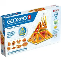 Geomag Classic Panels  Magnetisches Bausystem (78Teile)