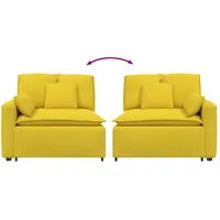 vidaXL, Sofa + Bettsofa, modulares Sofa (Modular Sofa)