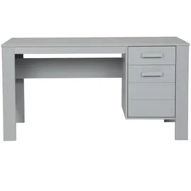 Woood Schreibtisch Dennis Kiefer Hellgrau