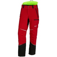 KOX Schnittschutzhose Mistral 3.0 Rot/Gelb - 62