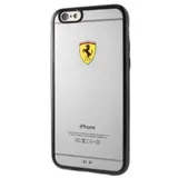 Ferrari iPhone 6 Plus Hardcase Transparent schwarz