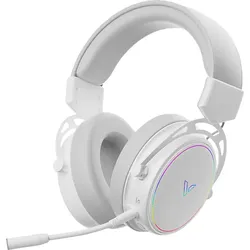 RAPOO VH800, Over-ear Gaming Headset Bluetooth Weiß
