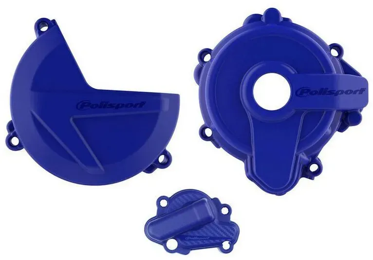 POLISPORT Kupplungs-, Zünd- und Wasserpumpendeckel-Schutzset - Sherco SE 250 / 300 (14-22), schwarz