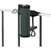 Videx Garden Balkonhalter Stahl 25 mm Anthrazit