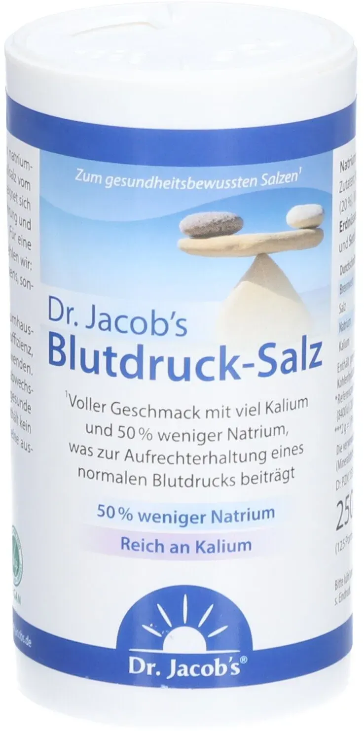 DR. Jacob's Blutdruck-Salz Ds 250 g