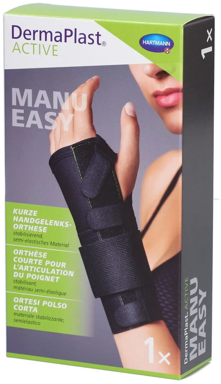 Hartmann Dermaplast® Active Manu easy 2 Court gauche