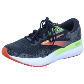 Brooks Ghost 16 GTX Herren Black/Mandarin Red/Green 45,5