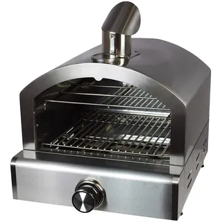 Ambia Garden Pizzaofen Pizzaofen 12600, Silber, Metall, 42.5x53.5x47 cm, Küchengeräte, Sonstige Küchengeräte