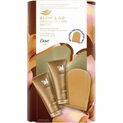 Dove Glow & Go Gradual Self-Tan Gift Set Bräunungsset