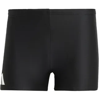Adidas Solid Boxer-Badehose Black / White XL