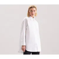 Seidensticker Hemdbluse 1/1 Kragen Uni Gr. L40, weiß,
