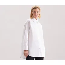 Seidensticker Hemdbluse 1/1 Kragen Uni Gr. L40, weiß,