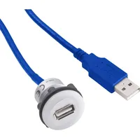 TRU Components USB-12 USB-Einbaubuchse 3.0 Buchse, Einbau Inhalt: 1