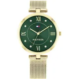 Tommy Hilfiger Elle Damenuhr - Grün, Grün