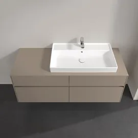 Villeroy & Boch Waschtischunterschrank 4 Auszüge 140 x 54,8 x 50 cm Taupe