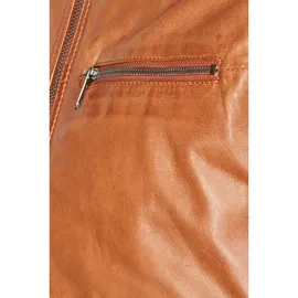 Bugatti BUSASCHA Lederjacke Cognac 52