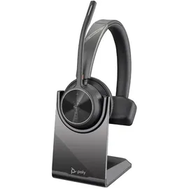 Poly Voyager 4310-M Mono Headset - USB-C, UC-Zertifiziert, MS-Teams, BT700 Dongle, inkl. Ladestation