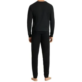SCHIESSER UNCOVER by SCHIESSER Herren Schlafanzug lang, Schwarz 52