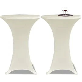 deluke Tischhusse AMAU Beige Ø 80 cm 2er Set
