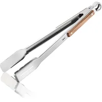 GEFU Grillzange 42,5 cm Edelstahl Braun/Silber/Weiß