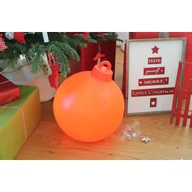 8 seasons DESIGN 8 seasons | Motivleuchte Shining Christmas Ball 33 cm, rot LED Ø Rot