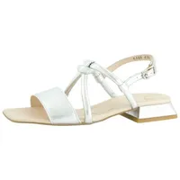 Paul Green Sandalen in Metallic Silver | Gr.: 38,5