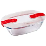 Pyrex 216PH00 Cook&Heat Cook & Heat rechteckig glas Frischhaltedose mit Deckel