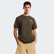 The North Face - EVOLUTION SIMPLE DOME SHORT SL, Größe M in Grau new taupe GREEN